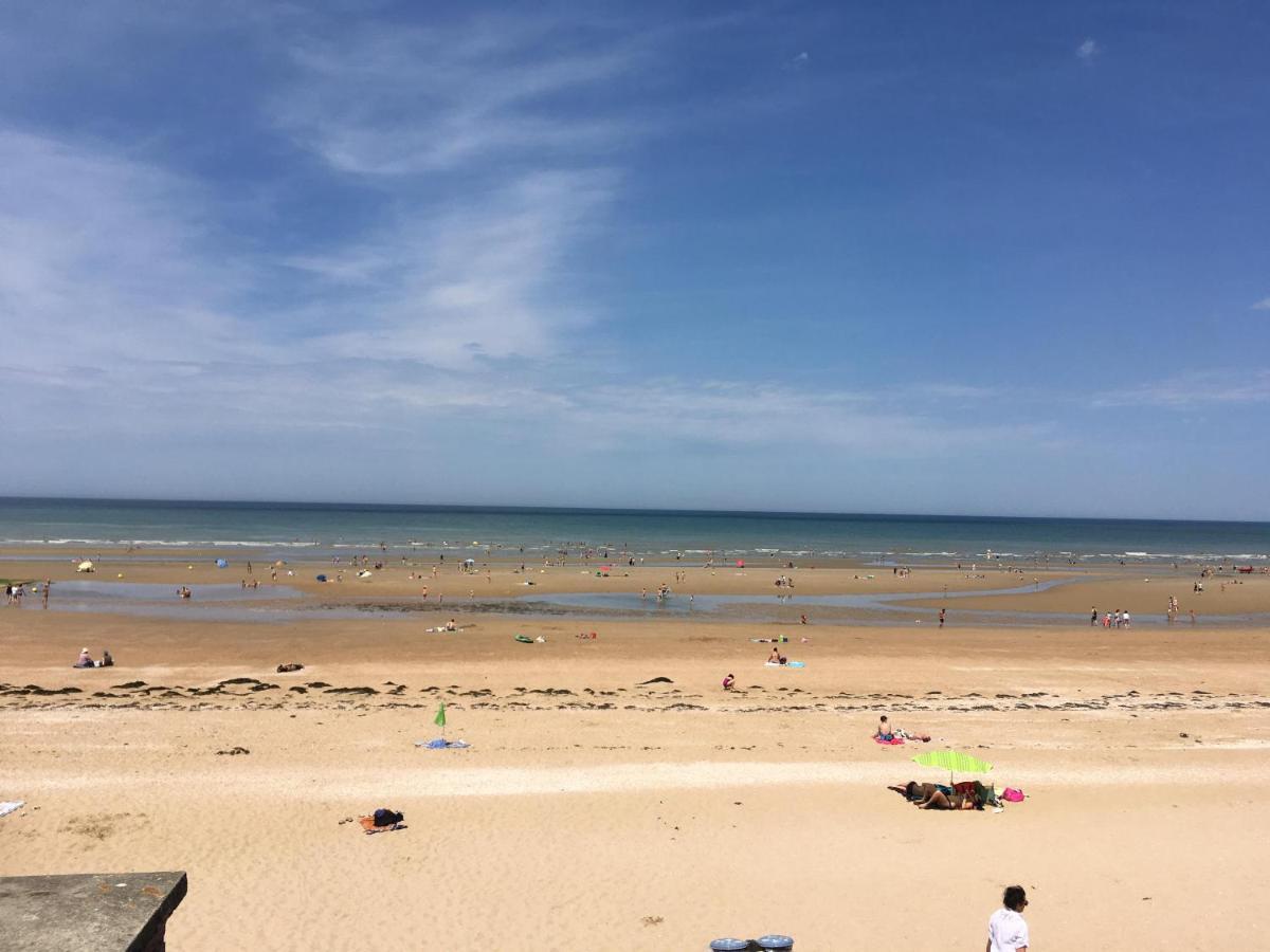 Beau Front De Mer Cosy Acces Direct Plage St Aubin Sur Mer Bernières-sur-Mer Exteriér fotografie